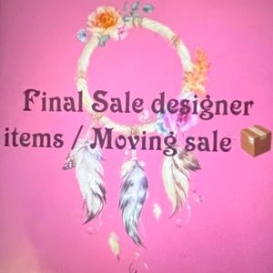 Moving Sale! final Sale on items